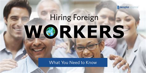 hiring foreign workers from us.